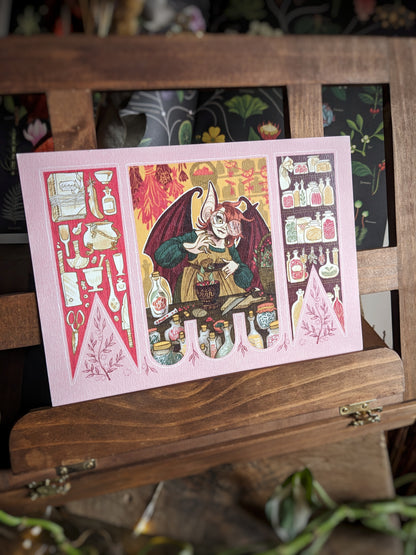 Hot Girls & Cool Jobs - Print A5  à l'unité - Juillet à Décembre