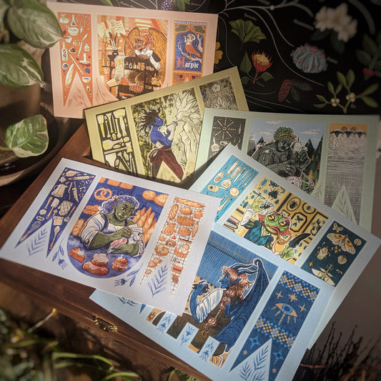 Hot Girls & Cool Jobs - Print A5  à l'unité - Janvier à Juin