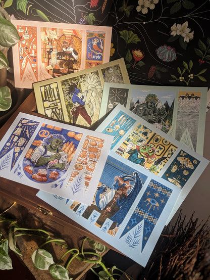 Hot Girls & Cool Jobs - Print A5  à l'unité - Janvier à Juin