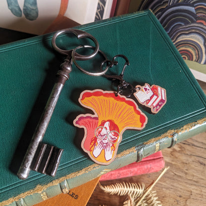 Champignon Cosy - Porte-clé