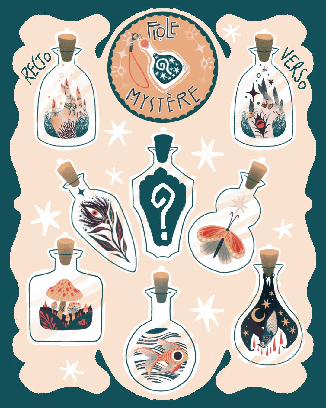 Fiole Mystère - Phone Charm