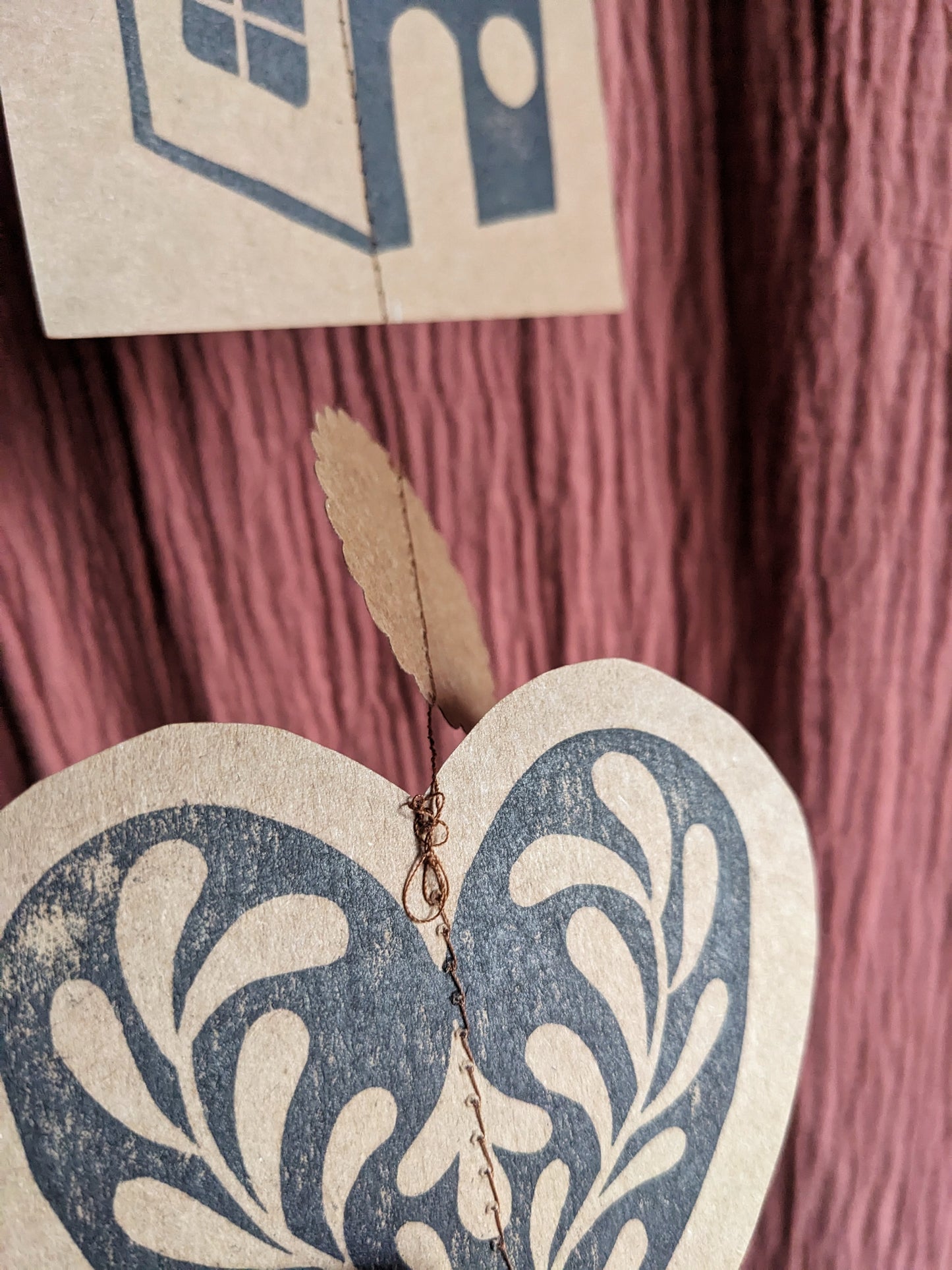 Ma Maison - Guirlande verticale