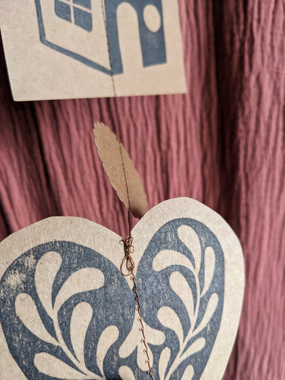 Ma Maison - Guirlande verticale