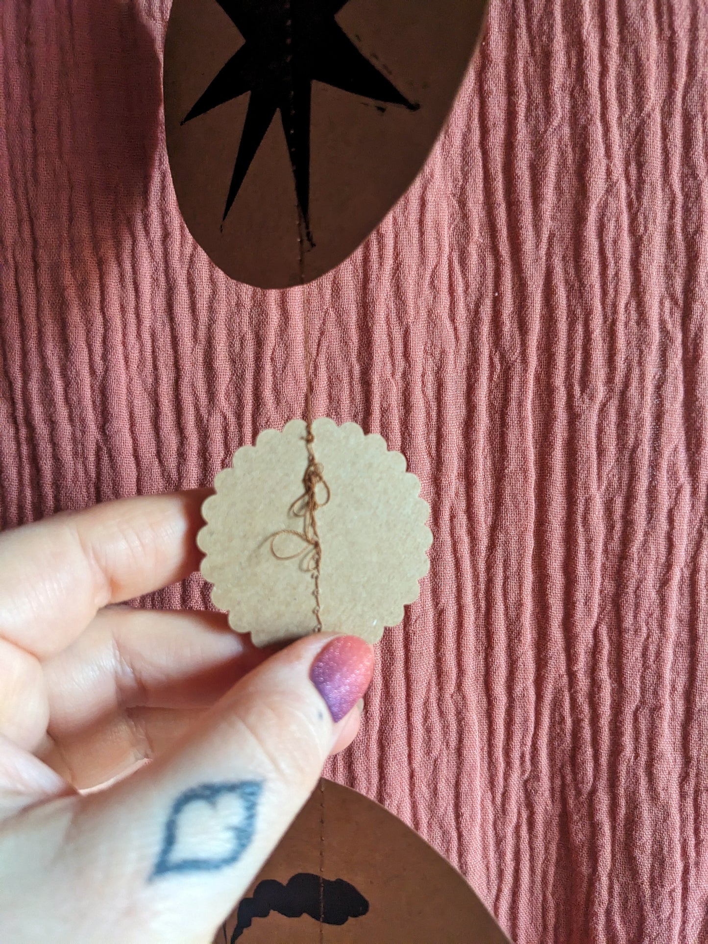 Ma Maison - Guirlande verticale