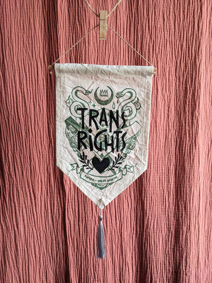 Trans Rights - Bannière Poudlard