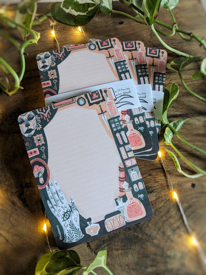 Bloc-Note Cabinet de Curiosité (A6)