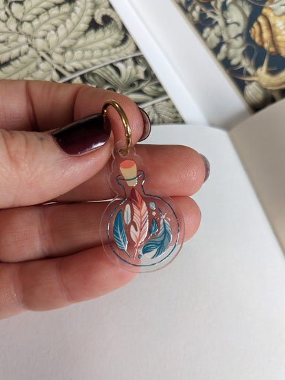 Fioles élémentaires - boucle d’oreille à l’unité