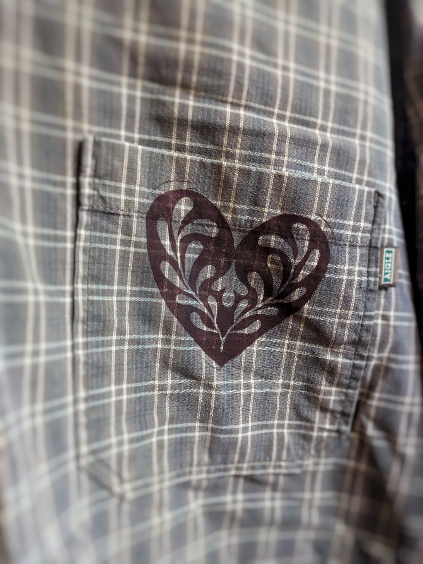 Chemise M-L Verte