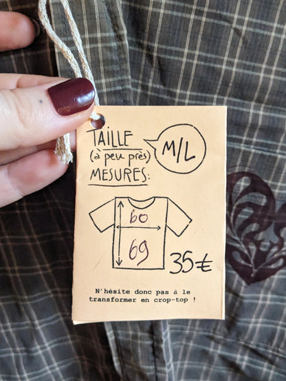 Chemise M-L Verte