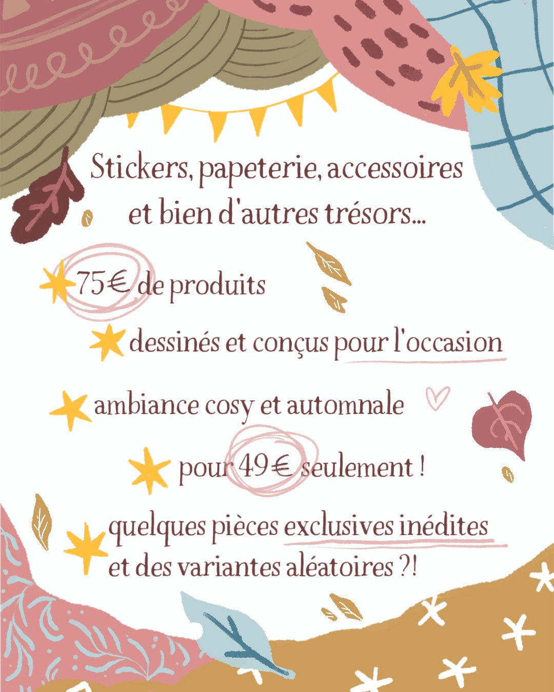 *pré-commande* calendrier de l’avant - Rendez-vous sous un plaid