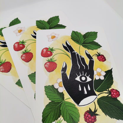Cueillette avec Rouquiquine (A5)